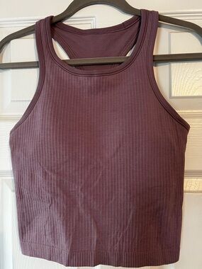 lululemon Ebb to Street Racerback Cropped Tank